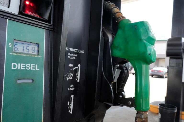 US diesel prices soar past $6 a gallon, deepening strain for hauling everyday goods