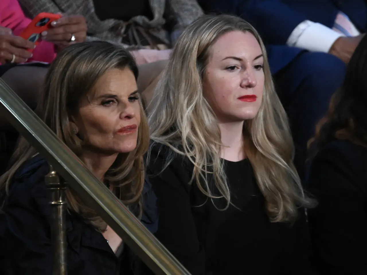 New rules are in the works about abortion bans in Texas. Almost nobody's happy. 1 Kate Cox, right, attended the State of the Union address in March. She's seated next to Maria Shriver, the author and former First Lady of California.