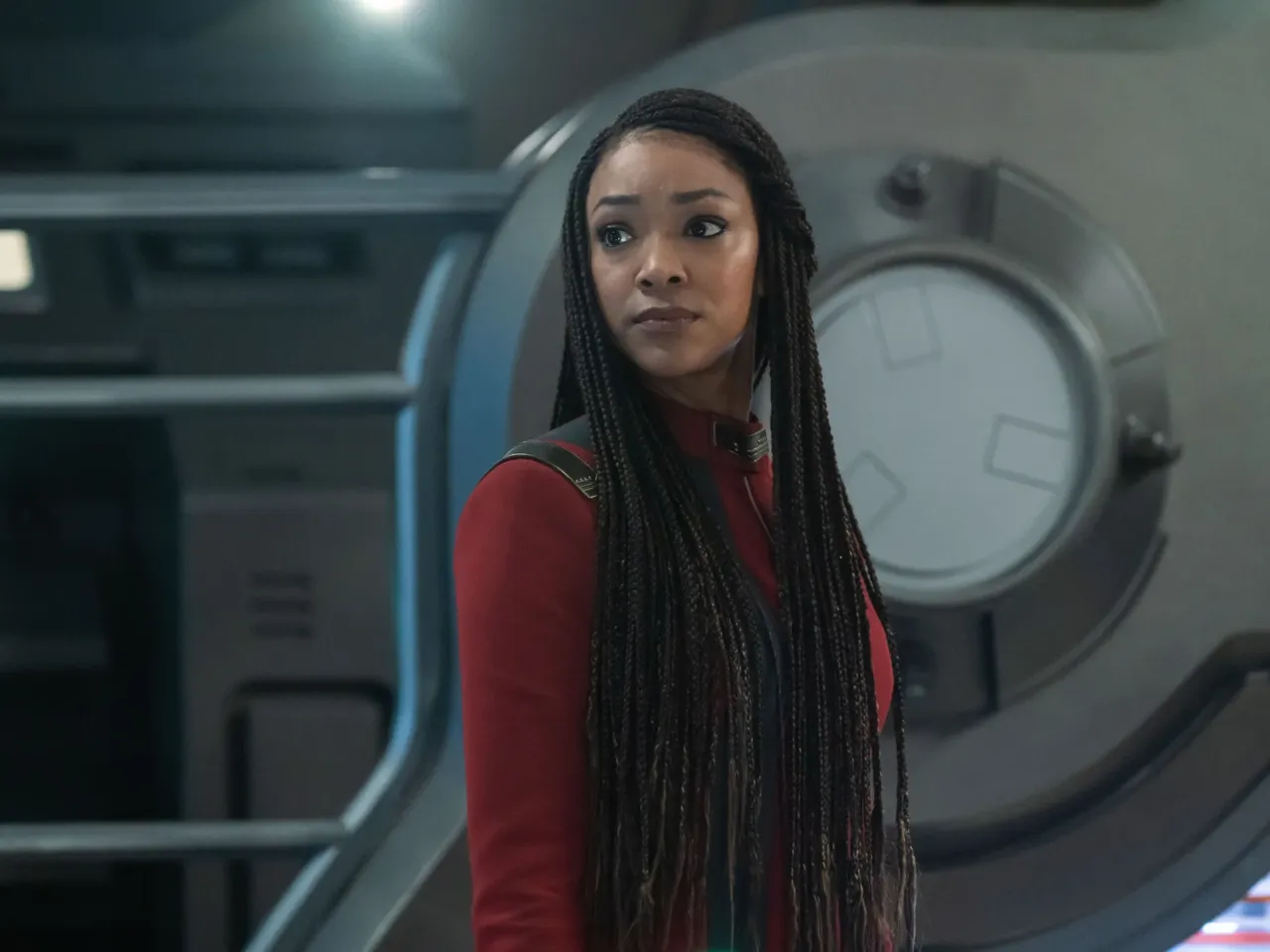 Former President Trump found guilty on all 34 felony charges in hush money trial 3 Sonequa Martin-Green as Michael Burnham.