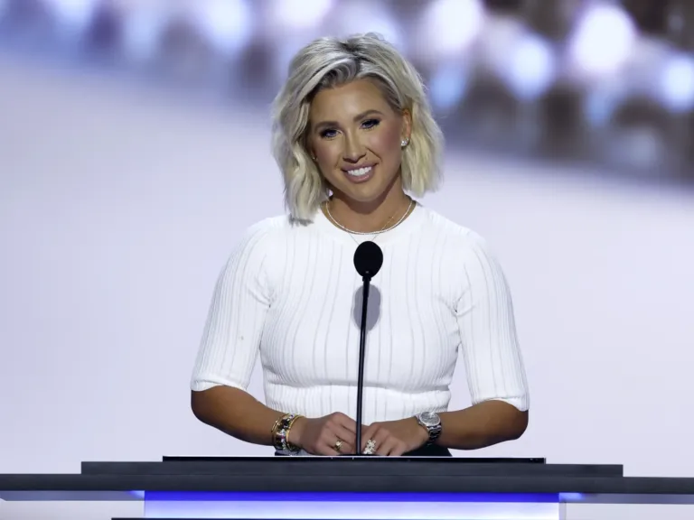 Reality star Savannah Chrisley says her parents were victims of political persecution