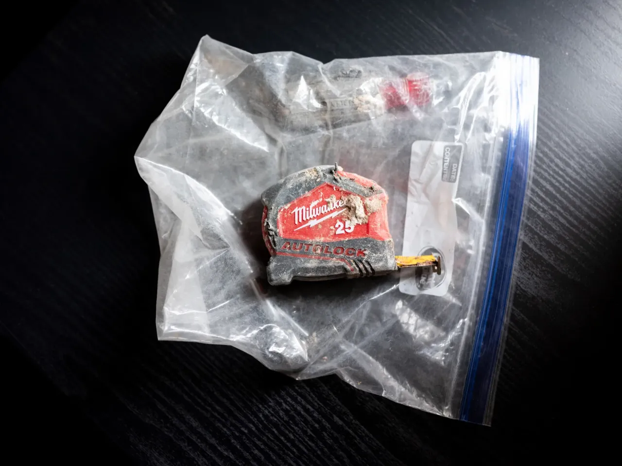 Trench collapses have killed hundreds of workers in the U.S. over the last decade 9 Jimmy Lee Alvarado's tape measure that was recovered after he was killed in a trench collapse.