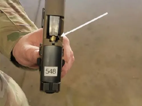 Sig Sauer guns hanging on soldiers' hips may be firing without trigger pull 2 Following an unintentional discharge on an Air Force base in Oklahoma, a combat arms instructor ran the gun through a battery of tests, and was not able to recreate the unintentional discharge.