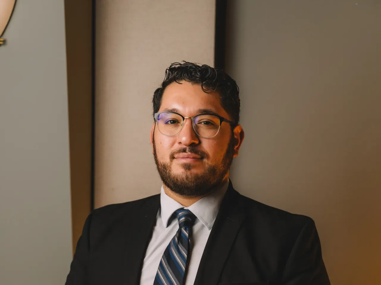As a DACA recipient, Josue Rodriguez, 28, is not able to vote. But he urged the group to vote against a second Trump term. "It really doesn't matter who [the Democratic nominee] is," he said. "As long as [Trump] is not voted back into office, because that will solidify the new version of the Republican Party."