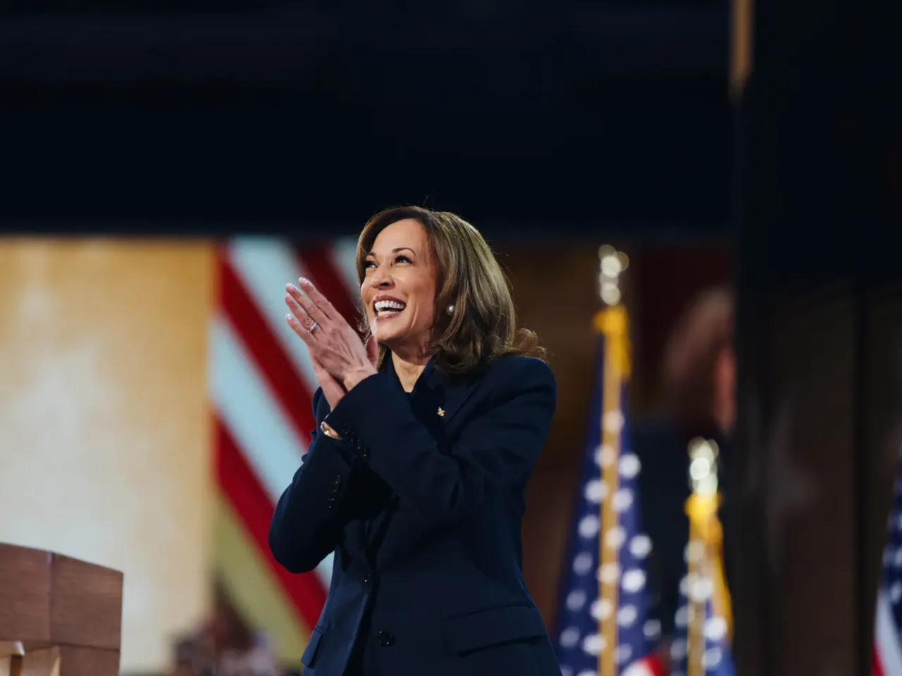What we saw at the DNC in Chicago 15 Vice President Kamala Harris accepts the presidential nomination on the last night of the DNC.