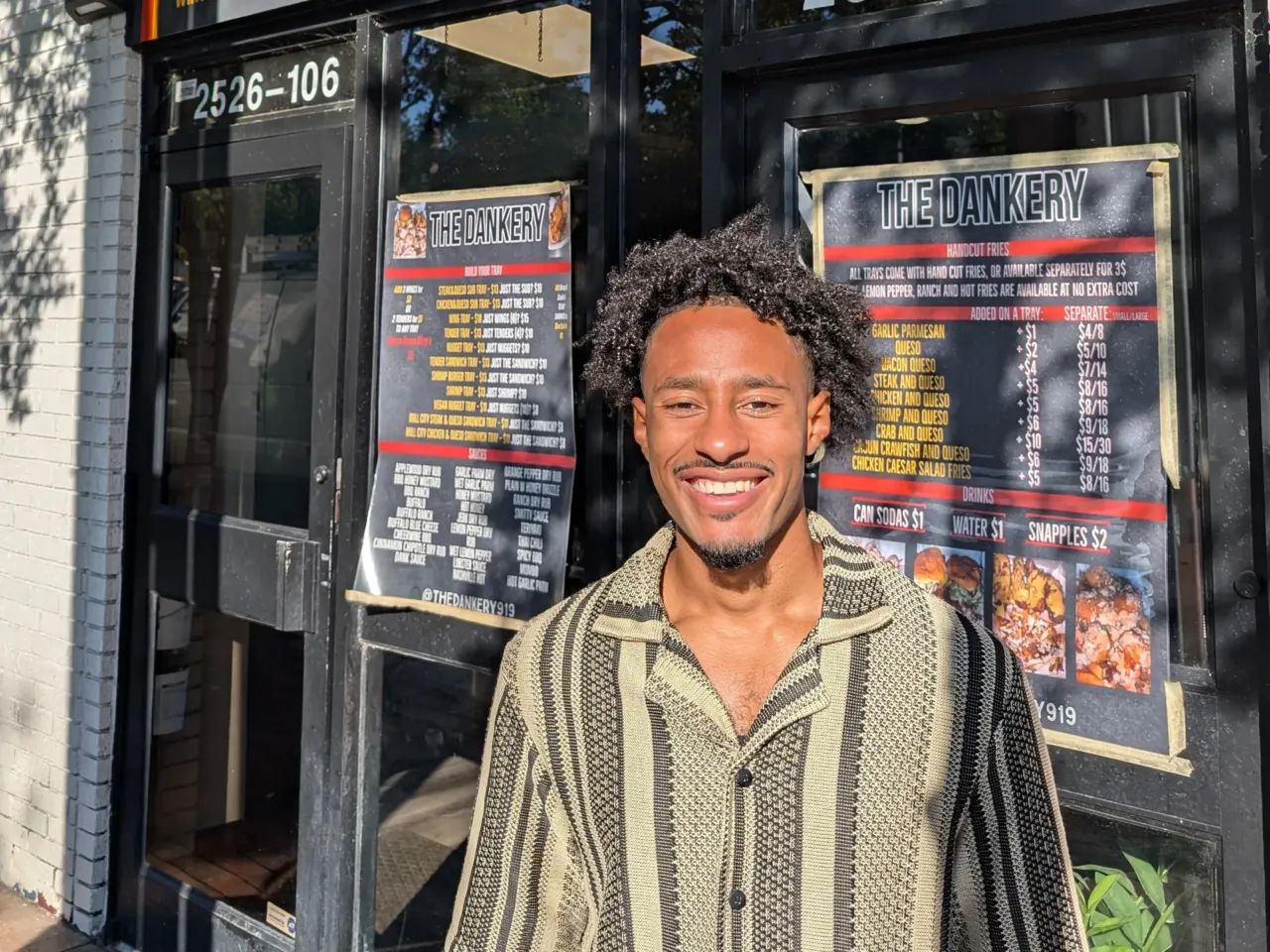In one key swing state, both parties are courting Black men 1 Ian Burris, in front of one of his Raleigh-based restaurants, The Dankery