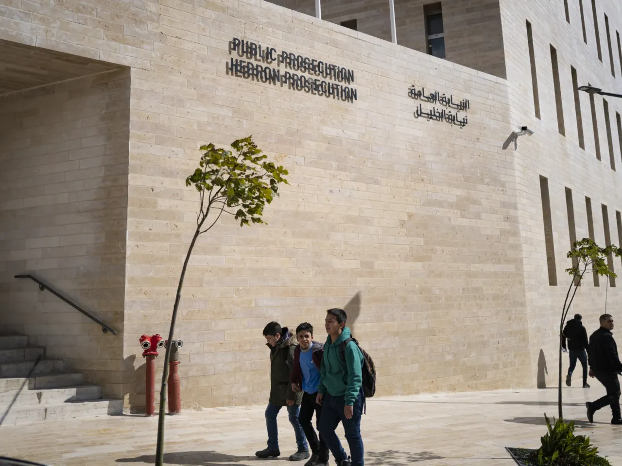 An NPR investigation: A murder in Hebron 6 The courthouse in Hebron where a defendant is being tried for the murder of Ahmad Abu Markhiya.