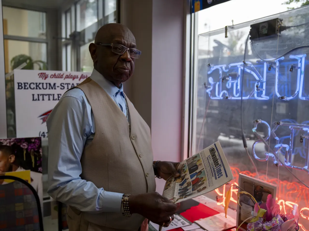 What matters to key swing state voters in Wisconsin? A single road offers a glimpse 4 Harold Turner is confident Harris will be elected president.