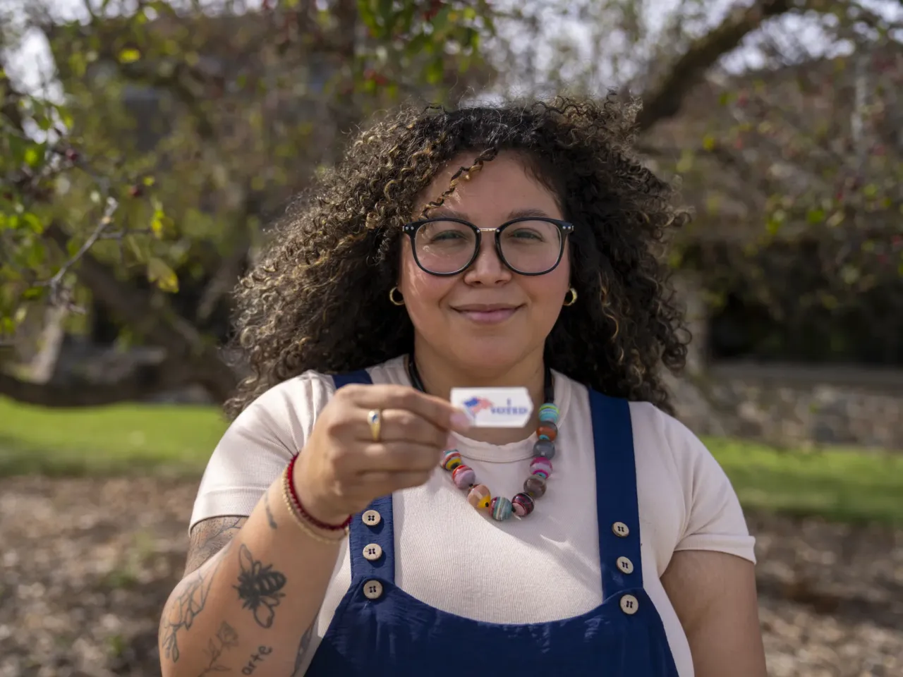 What matters to key swing state voters in Wisconsin? A single road offers a glimpse 9 Josseline Clark, a newly minted U.S. citizen, will be voting for the first time in a presidential election.
