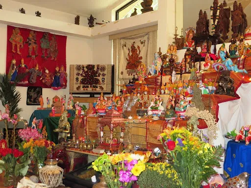 How to pass along religious traditions (without embarrassing your teenagers) 1 Golu is a tradition in which handmade dolls are displayed during Navaratri to honor the presence of the goddess.