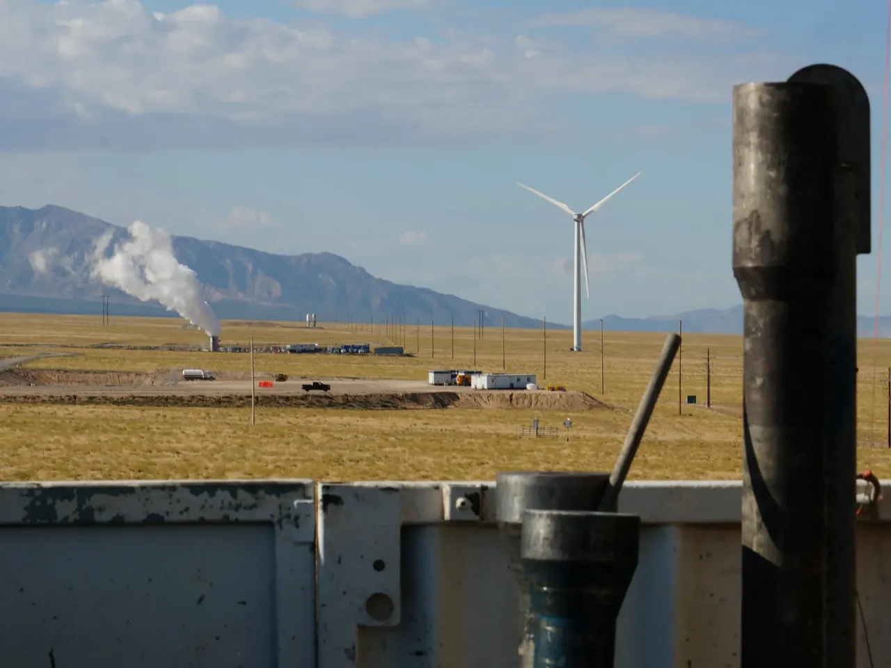 Petroleum drilling technology is now making carbon-free power 1 Steam rises from a Fervo Energy well in southwestern Utah