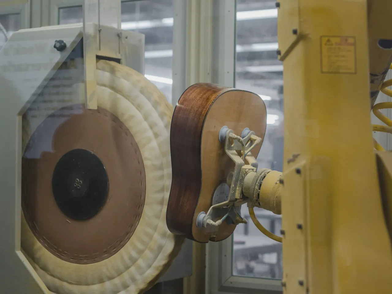 Another reason Pennsylvania is a swing state has nothing to do with the election 7 A robotic arm mimics human movement to maneuver a guitar body over a buffing wheel.