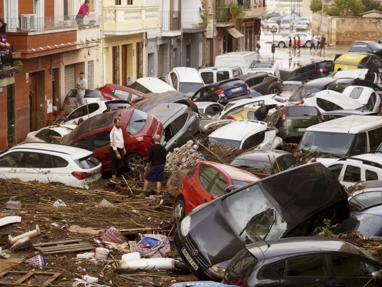 Spain flooding: Photos show the devastation in Valencia