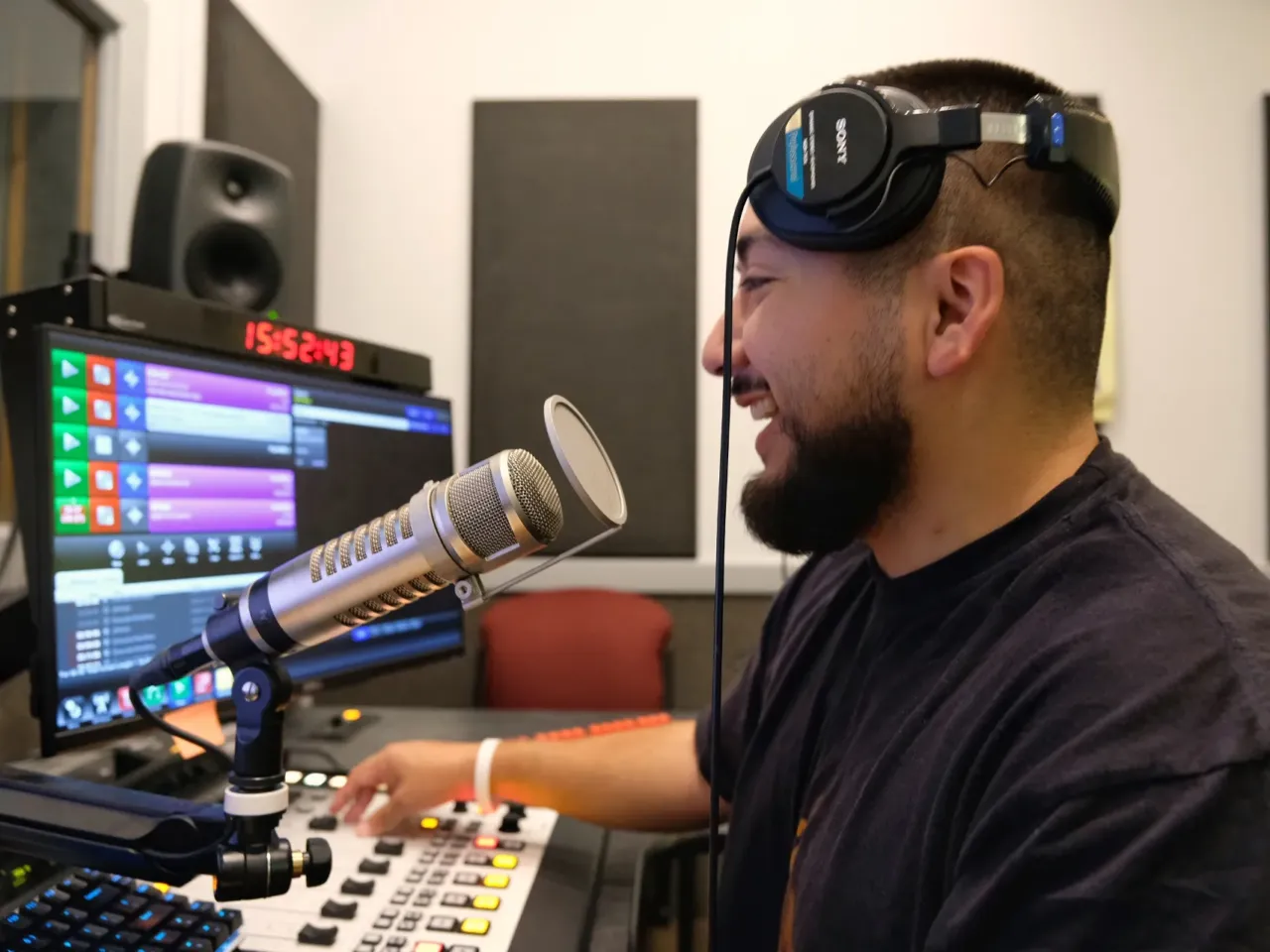Asheville reporter covers Helene's impact in Spanish for Latino communities 1 Radio host Jose Sandoval speaks Spanish to the Latino community in Asheville and surrounding areas. Blue Ridge Public Radio also airs the county's Spanish-translated Helene recovery briefings as a service to the community.