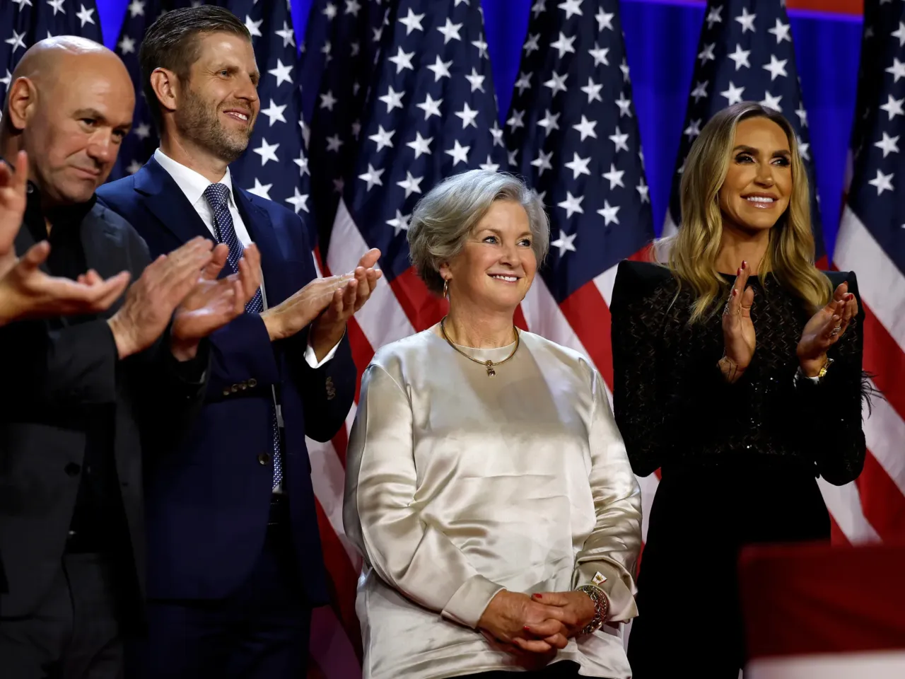 Here's who Trump has picked as Cabinet members and key advisers 36 Susie Wiles (second from right), senior adviser to Donald Trump's campaign, is recognized for her work during an election night event in West Palm Beach, Fla.