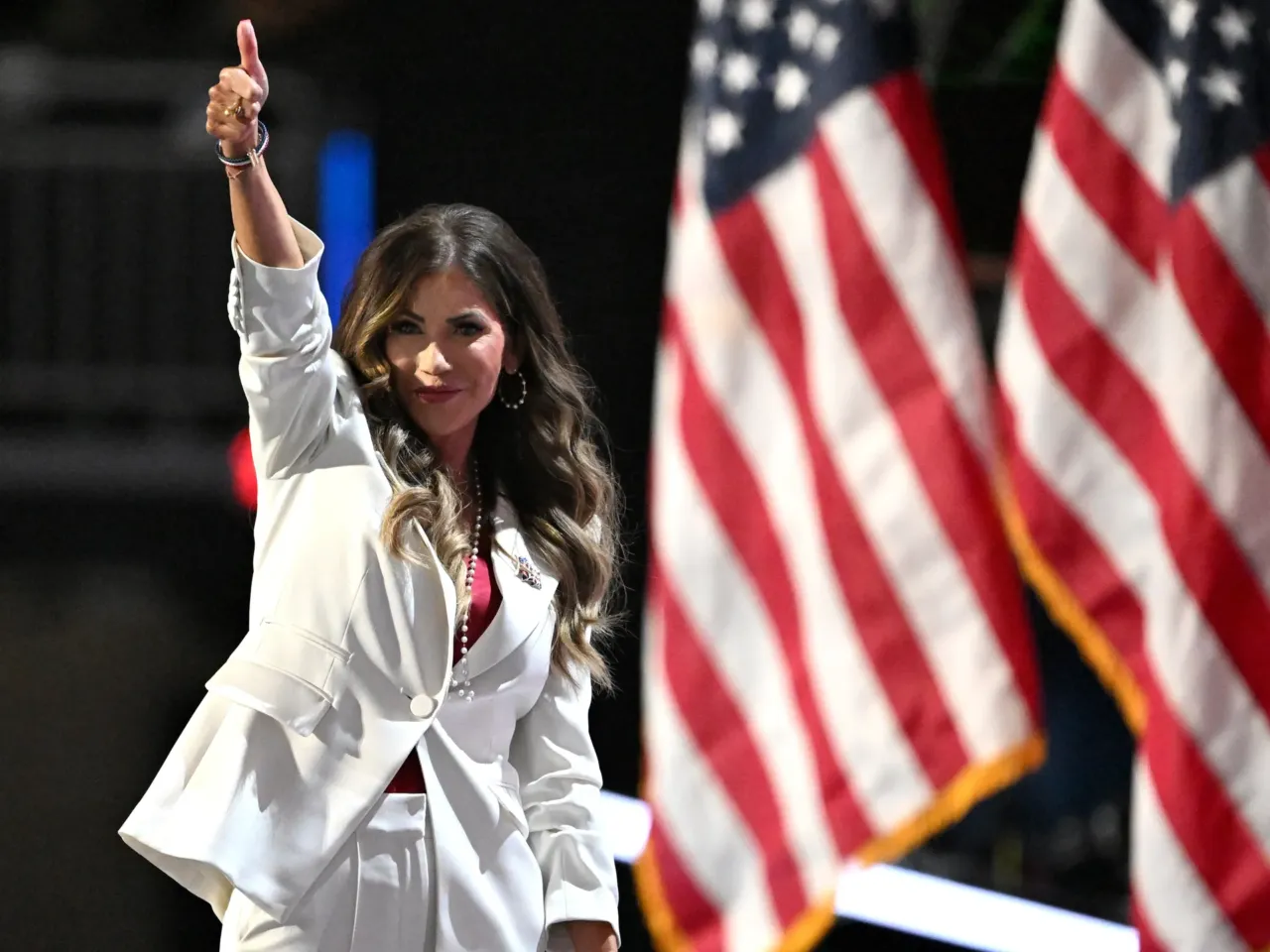 Here's who Trump has picked as Cabinet members and key advisers 5 Kristi Noem, governor of South Dakota, during the Republican National Convention in Milwaukee, Wis., in July.