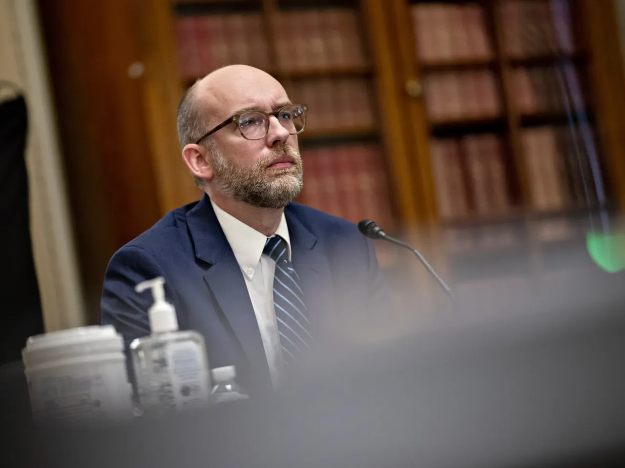 Here's who Trump has picked as Cabinet members and key advisers 31 Russell Vought listens during a Senate Budget Committee confirmation hearing on June 3, 2020.