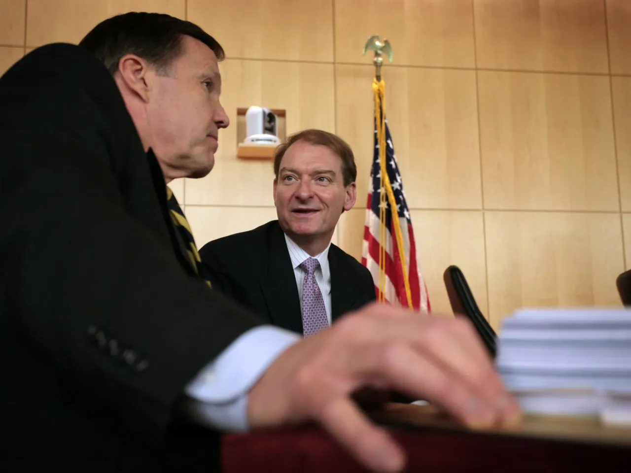 Here's who Trump has picked as Cabinet members and key advisers 8 U.S. Securities and Exchange Commission member Paul S. Atkins (right), chats with Chairman Christopher Cox, on May 7, 2007.