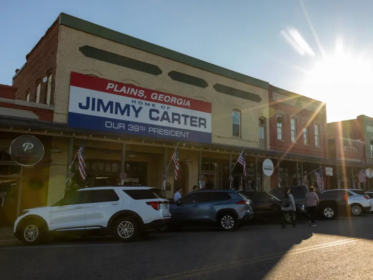 In Jimmy Carter’s hometown of Plains, people remember the former president