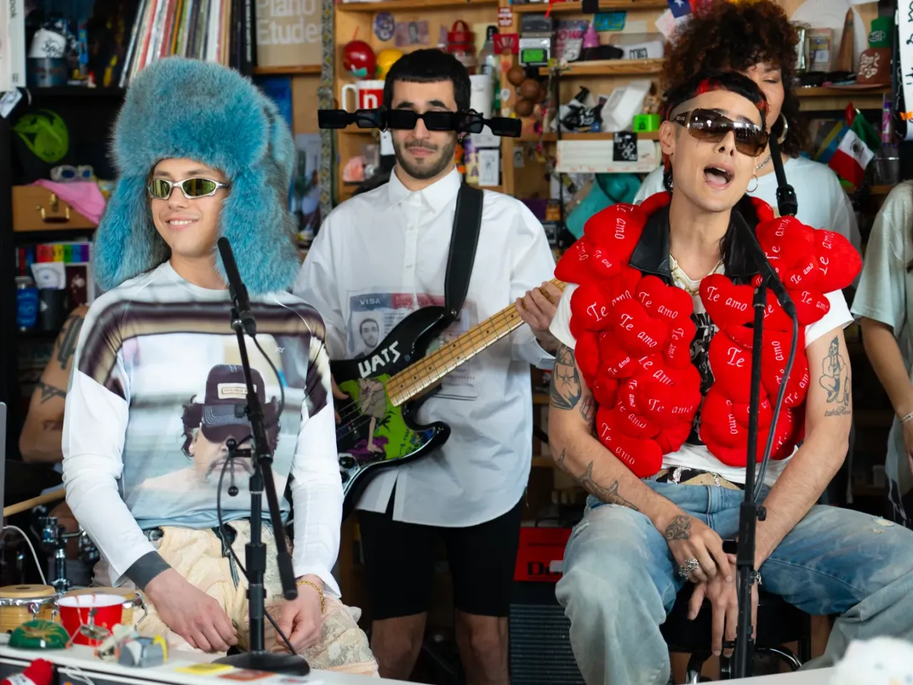 NPR photographers share their favorite Tiny Desk Concert pictures from 2024 2 Ca7riel & Paco Amoroso