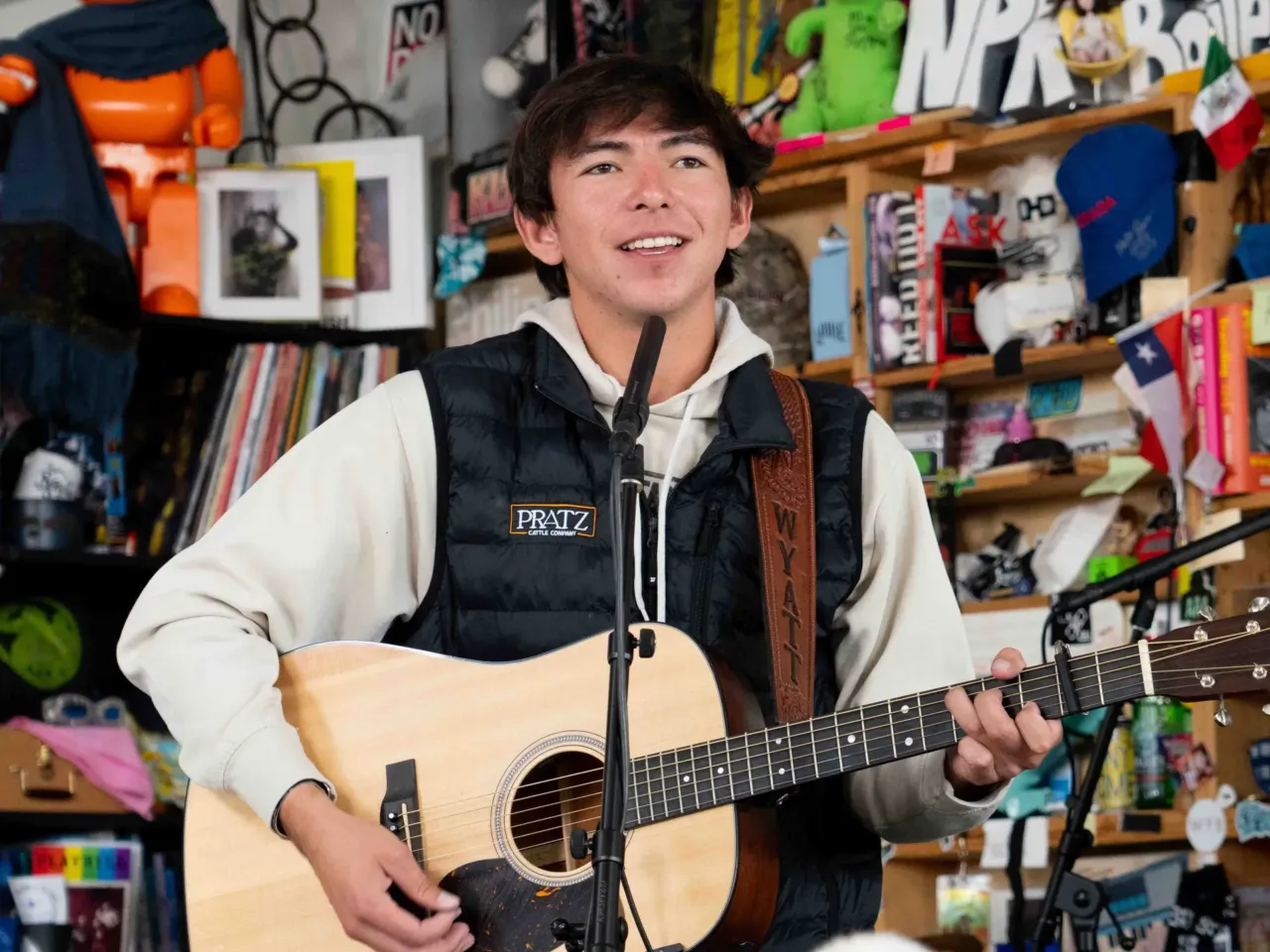 NPR photographers share their favorite Tiny Desk Concert pictures from 2024 3 Wyatt Flores