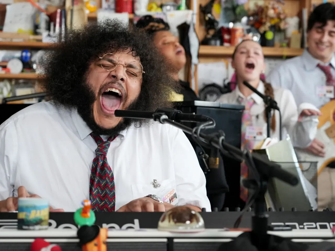NPR photographers share their favorite Tiny Desk Concert pictures from 2024 5 The Philharmonik