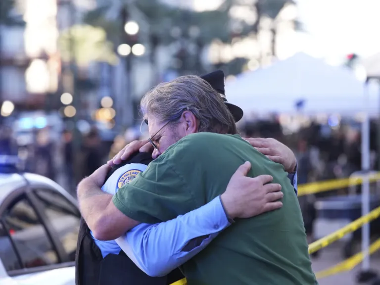 Photos: Scenes after the attack on New Orleans’ Bourbon Street