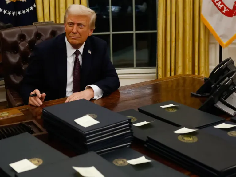 Trump tries to erase Biden’s health legacy with early executive orders