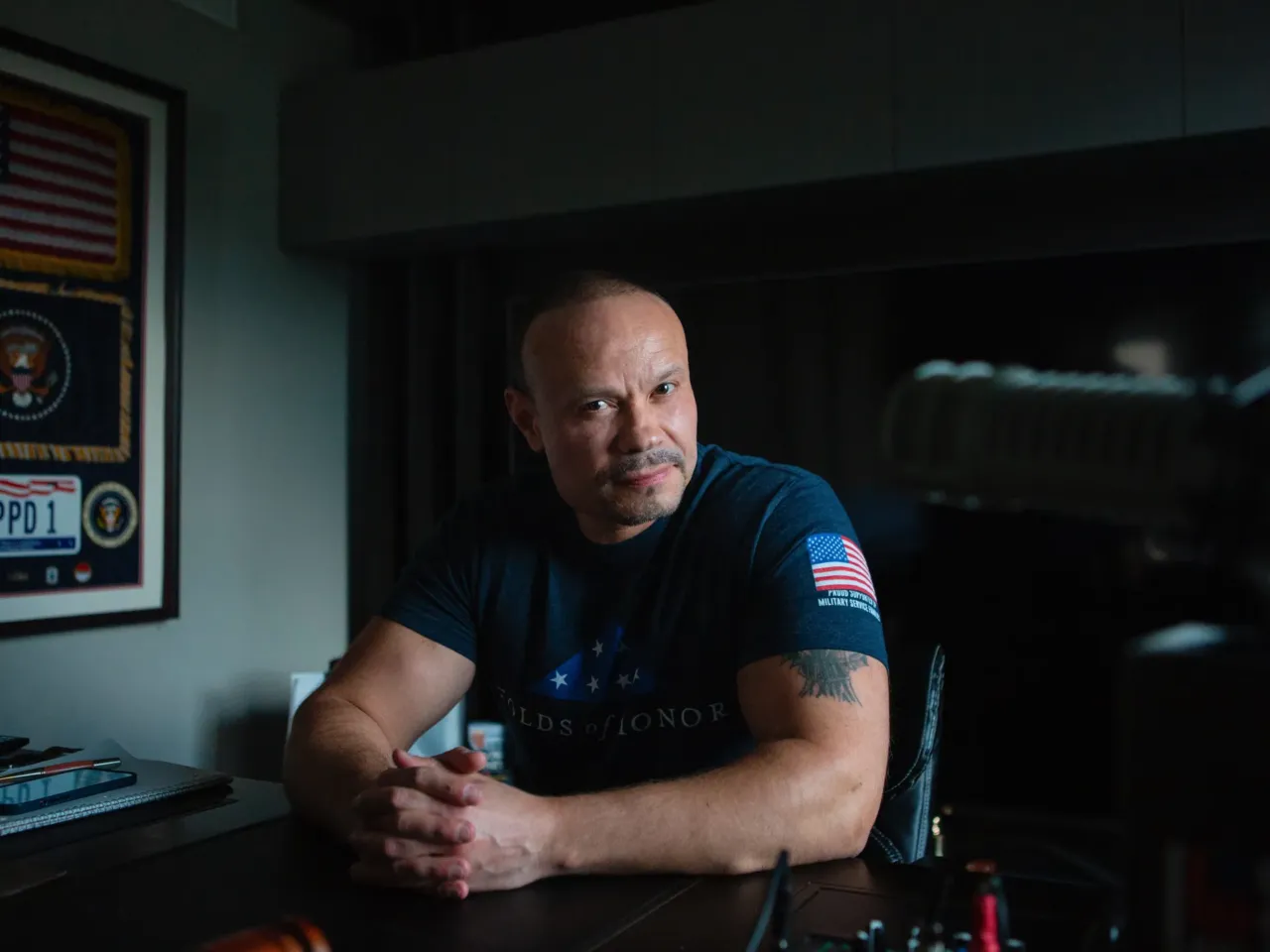 Here's who Trump has picked as Cabinet members and key advisers 14 Dan Bongino, a conservative commentator, is photographed in Stuart, Fla. on March 18, 2021.