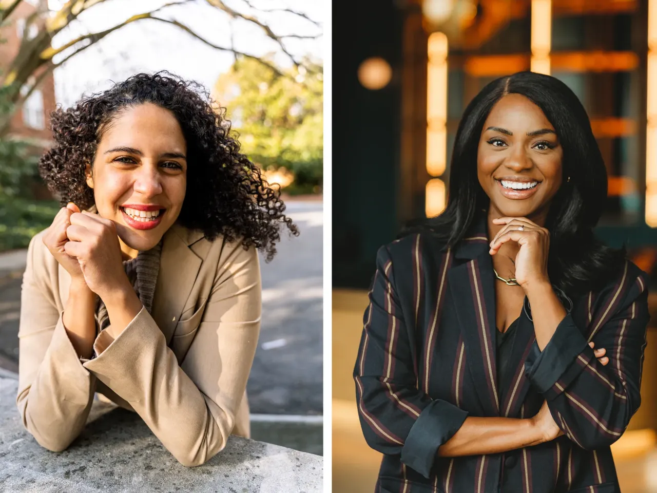 Left: Marisa Franco is a psychologist and the author of Platonic: How the Science of Attachment Can Help You Make — and Keep — Friends. Right: Danielle Bayard Jackson is a friendship coach and the author of Fighting for Our Friendships: The Science and Art of Conflict and Connection in Women's Relationships.