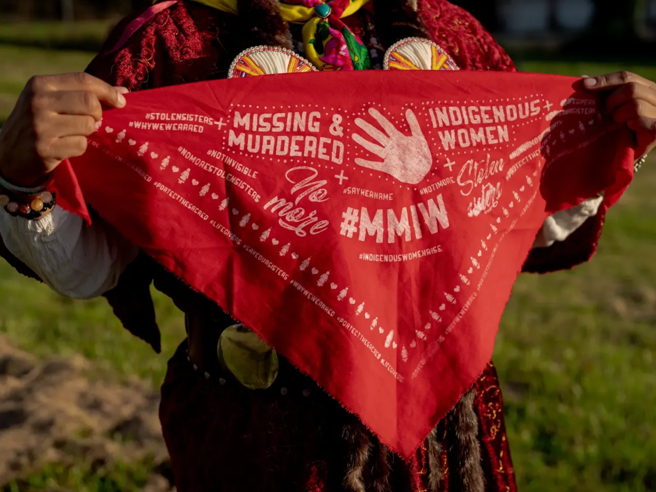 Benita Long disappeared. So why wasn't she added to this missing person database? 3 Loni Long advocates for the missing and murdered Indigenous women (MMIW) movement.