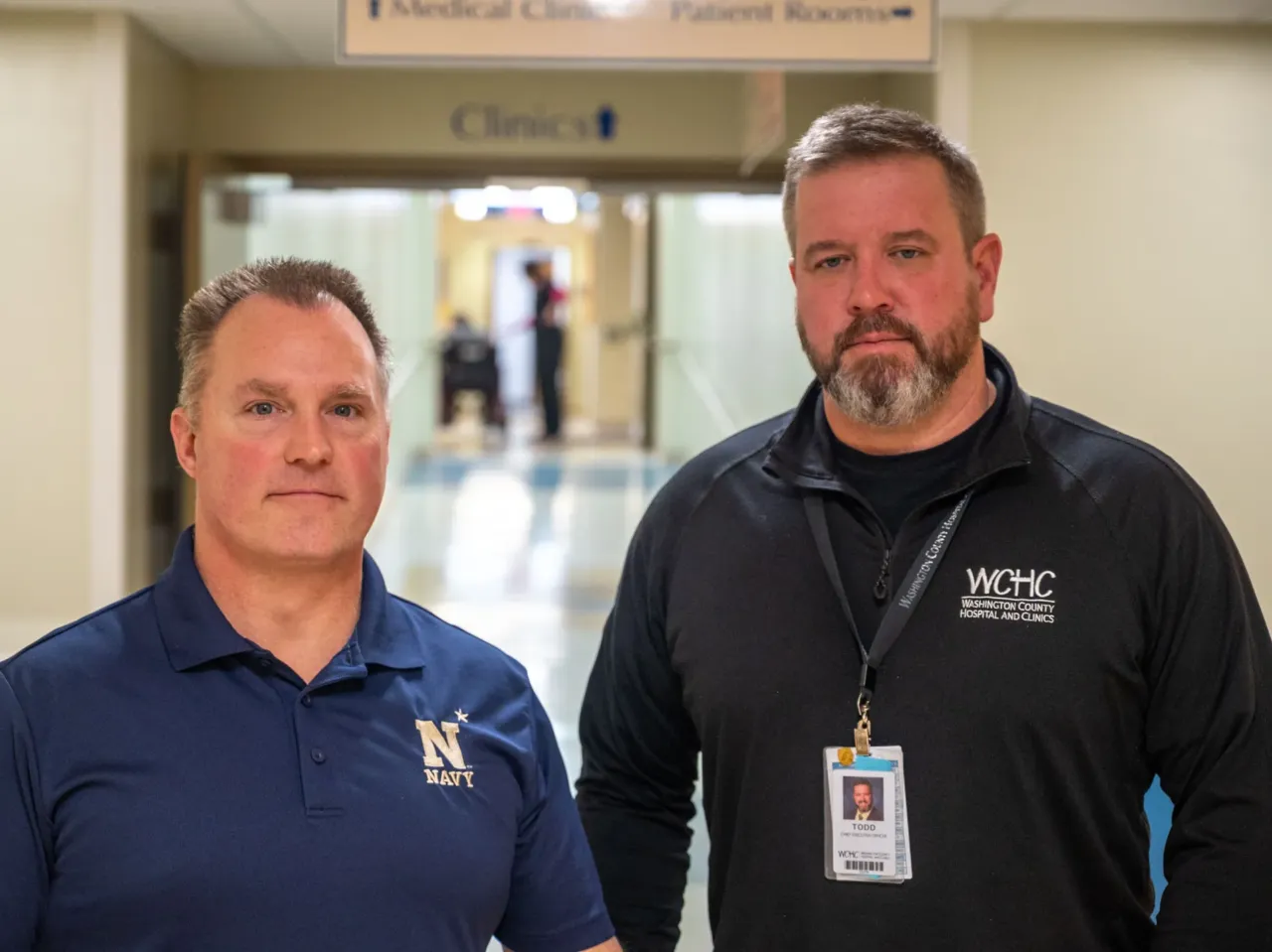 Matt Ives, the CEO of Keokuk County Hospital and Clinics, and Todd Patterson, the CEO of Washington County Hospitals and Clinics, have struggled to find doctors and nurses since the pandemic.