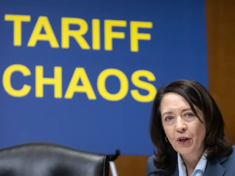 Sen. Maria Cantwell says there is bipartisan support to rein in Trump’s tariffs