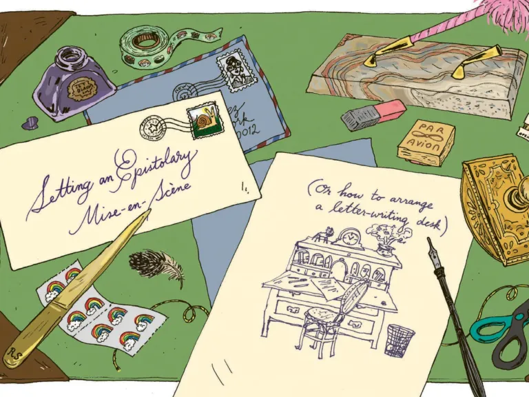 The delightfully analog art of letter-writing