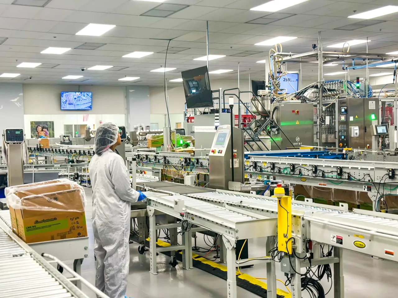 Where's Plumpy'Nut? A lifesaving food for malnourished kids is caught up in U.S. cuts 2 A production line at Edesia Nutrition's Rhode Island factory. Usually it's jam-packed with boxes of Plumpy'Nut but the company has cut back because it's owed $20 million by the U.S. government.