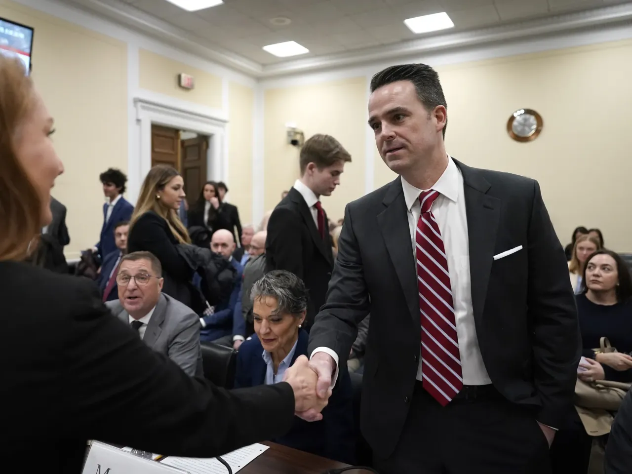 Stewart Whitson, a senior director at the Foundation for Government Accountability, testified before Rep. Marjorie Taylor Greene's DOGE subcommittee in Washington, D.C., on Feb. 12. The hearing was titled "The War on Waste."
