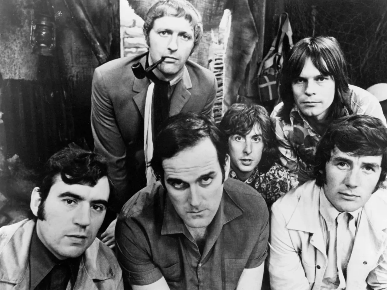 50 years of 'Monty Python and the Holy Grail': Its legacy and what it means to fans 1 The six members of the Monty Python team, 1969. Left to right: Terry Jones, Graham Chapman , John Cleese, Eric Idle, Terry Gilliam and Michael Palin.