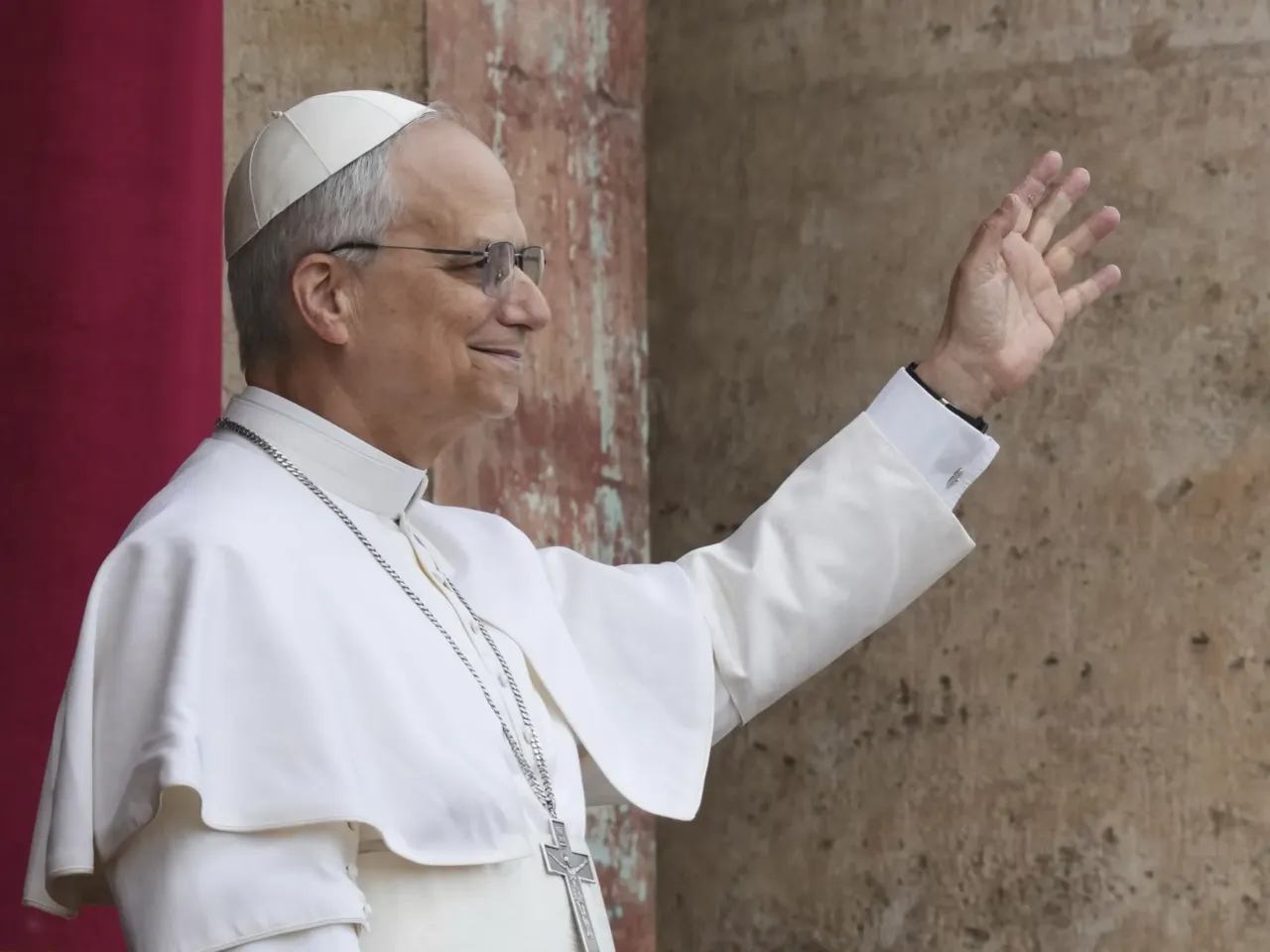Pope Leo XIV appealed for peace in Ukraine from the central balcony of St. Peter's Basilica during his first Sunday address after his election, on Sunday May 11, 2025