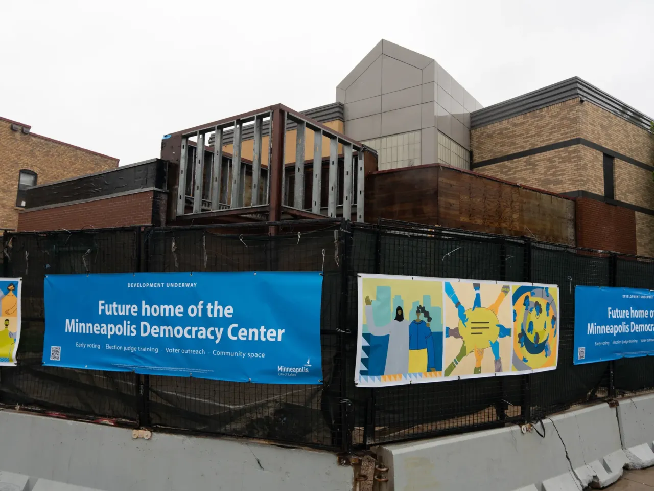 Minneapolis' former police chief reflects on 2020 protests and George Floyd's murder 1 The partially burned former Minneapolis police 3rd Precinct building sits vacant and boarded up, Tuesday, May 20, 2025, in Minneapolis, Minnesota.