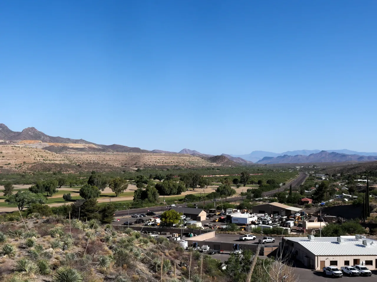 In a county that backed Trump, people depend on Medicaid and are conflicted about cuts 3 Mountains of mine tailings, or waste, above the valley where Globe, Ariz., is located. The area has been a center for copper mining since the 19th century.