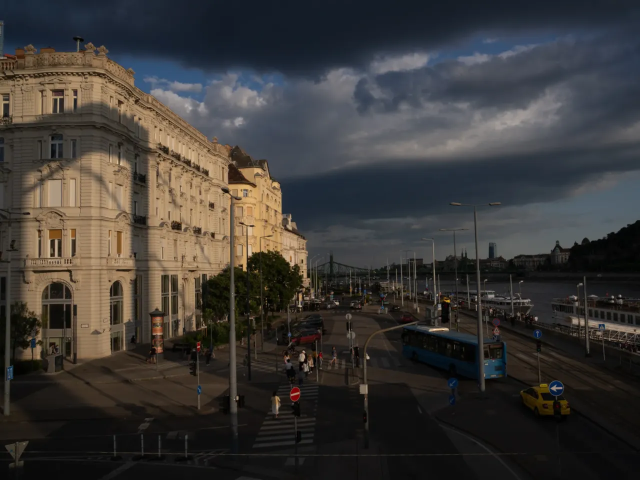 Hungary inspires U.S. conservatives. Its leader is seen as running a 'dictatorship' 1 Buildings overlooking the Danube River in Budapest.