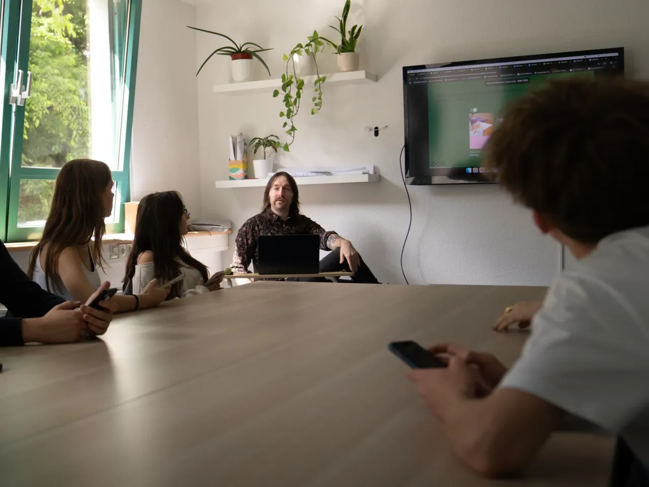 Hungary inspires U.S. conservatives. Its leader is seen as running a 'dictatorship' 7 Patrick Konigh teaches a sophmore class at Engame Academy in Budapest where they offer after school classes to students who are learning English and preparing to study abroad.