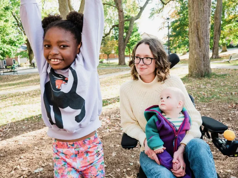 A disabled mom’s message to parents: We all need help, and it’s OK to ask for it