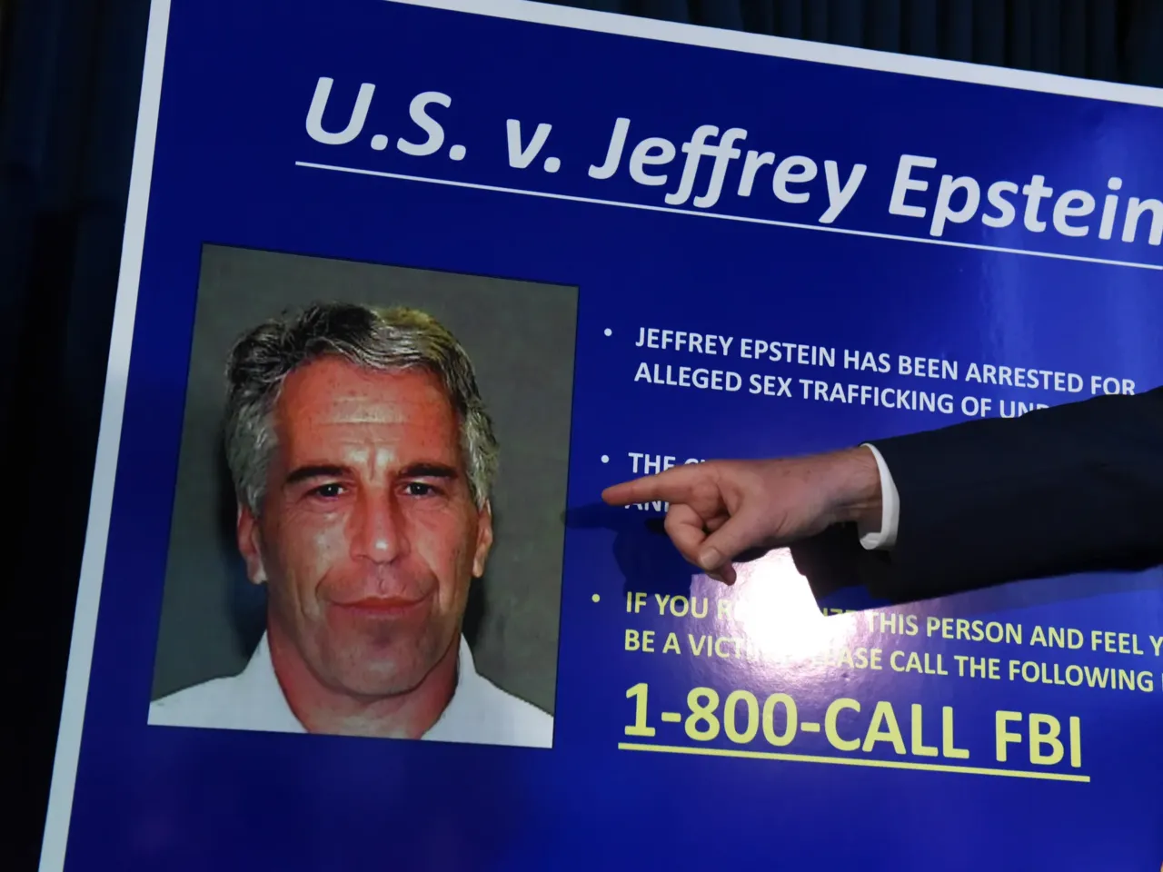 US Attorney for the Southern District of New York Geoffrey Berman announces charges against Jeffrey Epstein on July 8, 2019 in New York City. Epstein was charged with one count of sex trafficking of minors and one count of conspiracy to engage in sex trafficking of minors.