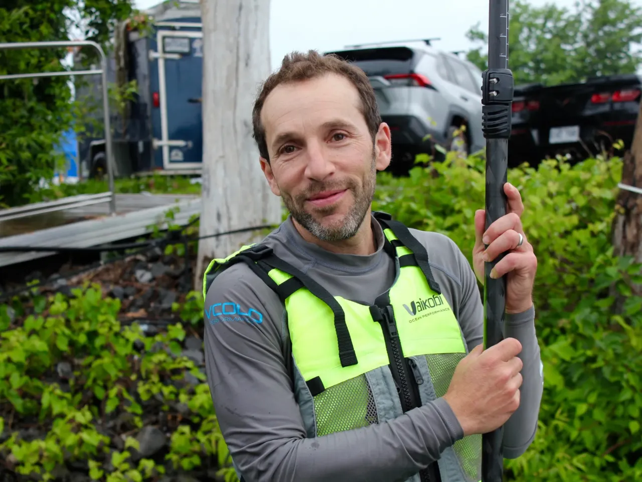 What 1,200 miles on a paddleboard taught a writer about 'blue space' 1 Rubinstein before beginning the second leg of his trip, on the Richelieu River, southeast of Montreal, on June 24, 2023.