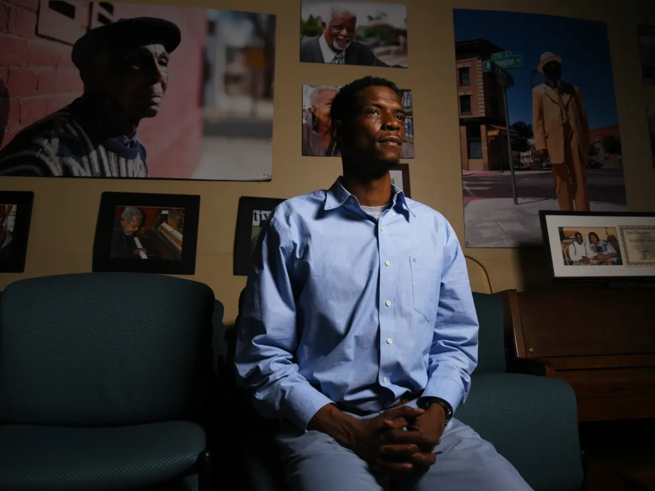 Despite new challenges, Juneteenth event organizers are unbowed 1 Norman Harris III, organizer of Juneteenth Music Festival, poses for a portrait at Brother Jeff's Cultural Center in Five Point Denver, Colorado on Friday, June 4, 2021.