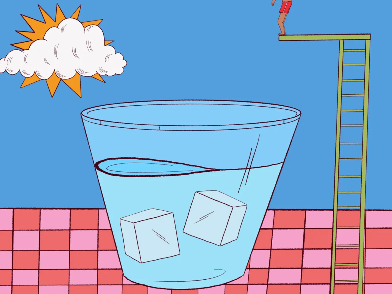 If you're feeling hot and need a quick way to cool down, submerge yourself in a body of water. If that's not feasible, dunk your feet and arms in cold water. It can "lower your core body temperature," says Ashley Ward, director of the Heat Policy Innovation Hub at Duke University.