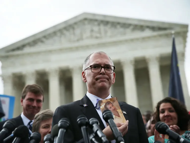 He sued for marriage equality and won. 10 years later, he fears for LGBTQ+ rights