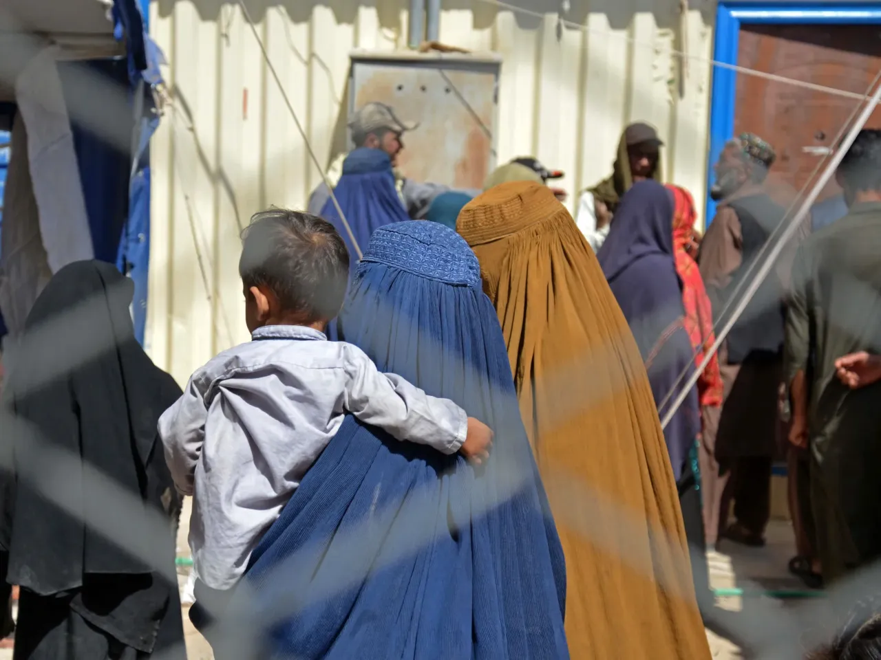 Afghan refugees who had been living in Pakistan return to their homeland in Kandahar Province on May 7. Tens of thousands of refugees in Pakistan and Iran as well are being forced to return to Afghanistan.