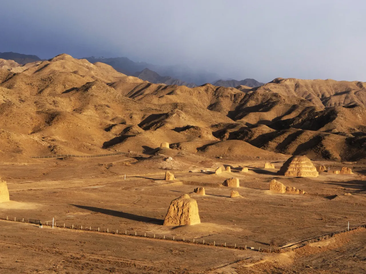 Here are some of the newest UNESCO World Heritage sites 2 An aerial view of Mausoleum No. 4, part of the imperial tombs of the Xixia Dynasty.
