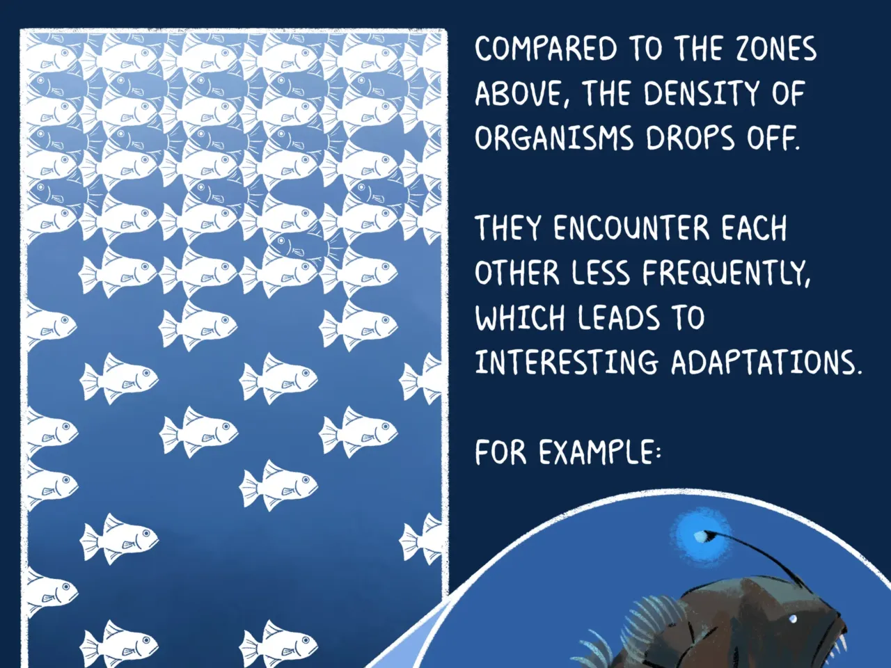 COMIC: Exploring the ocean's wonderous, mysterious depths 8 162106 nprshortwave oceanzonescomic 8
